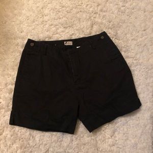 Women’s black Eddie Bauer shorts